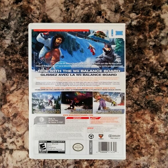 Wii Shaun White Snowboarding Road Trip  Video Game - Picture 2 of 3
